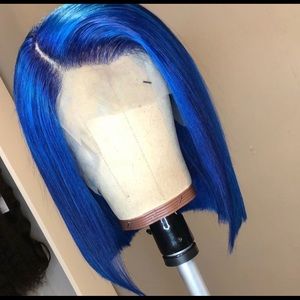 BERRY BLUE FRONTAL WIG!